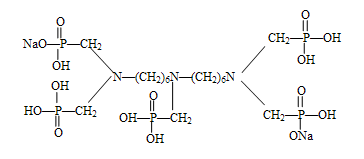 BHMTPH·PN (Na2) 雙1，6-亞己基三胺五甲叉膦酸鈉 